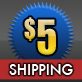 5$ Shipping